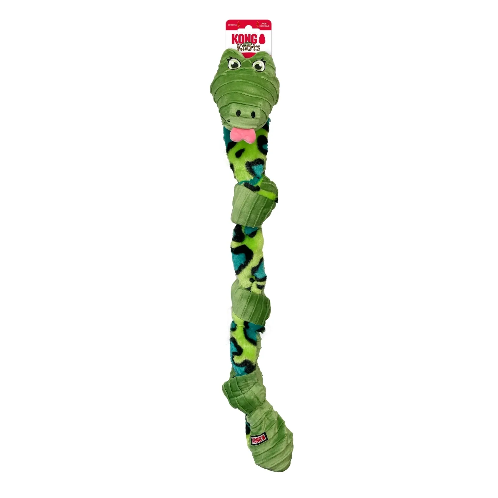 KONG Knots Snake Assorted Dog Toy Medium/Large