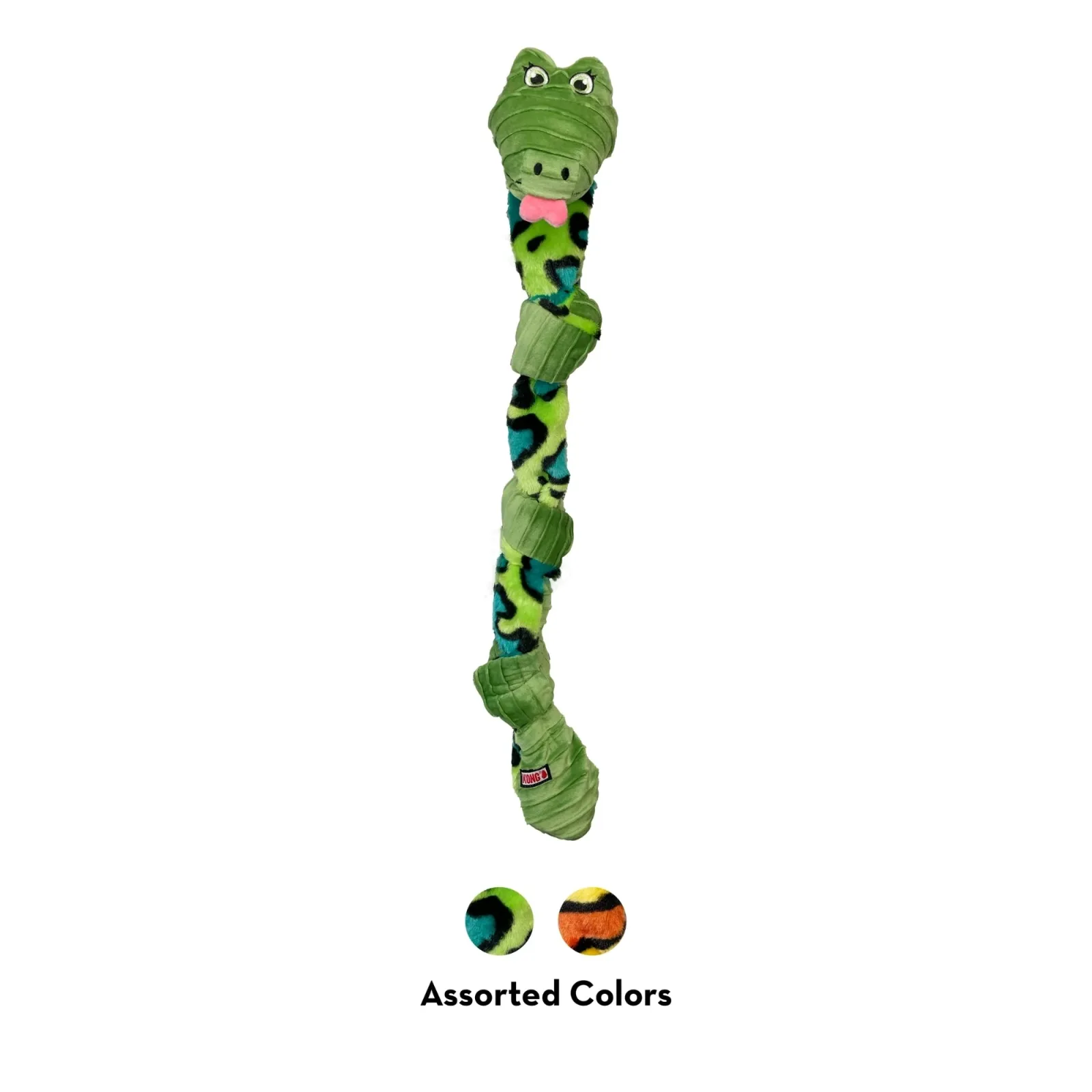 KONG Knots Snake Assorted Dog Toy Medium/Large - Image 2