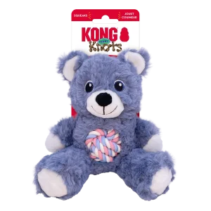 KONG Knots Teddy Dog Toy Assorted Color Small