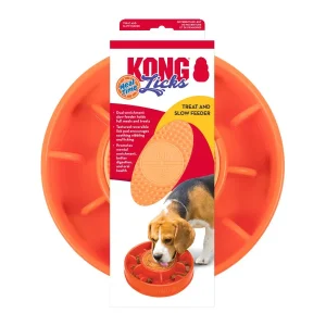 KONG Licks Mealtime Treat-Dispensing Dog Toy & Slow-Feeder Large