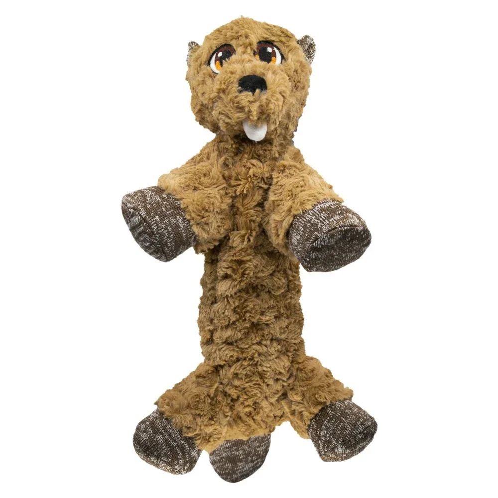 KONG Low Stuff Flopzie Beaver Dog Toy Dog Toy - Image 2