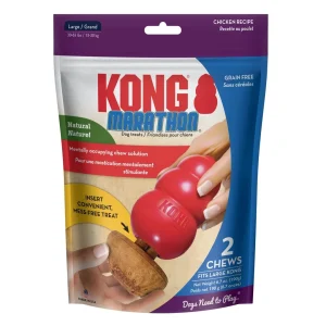 KONG Marathon Dog Treats Chicken 2-Count, Large