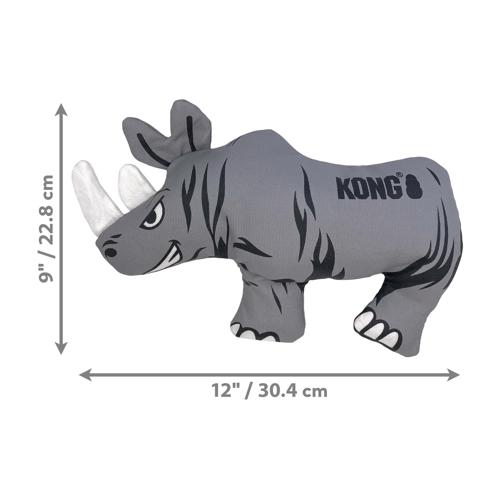KONG Maxx Friends Dog Toy Rhino Large