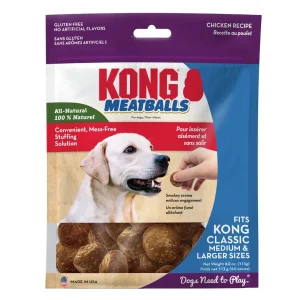 KONG Meatballs Dog Treat Standard 4 oz