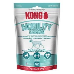 KONG Mobilty Soft Chews Dog Treats 60-Count