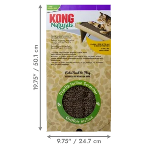 KONG Naturals Pop-Up Incline Cat Scratcher