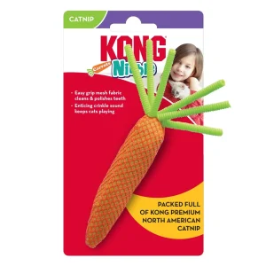 KONG Nibble Carrots Catnip Cat Toy Assorted