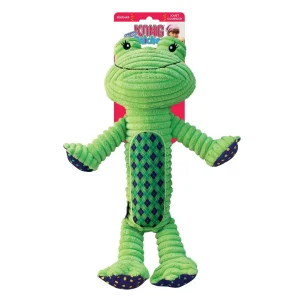 KONG Patches Adorables Plush Dog Toy Frog X-Large