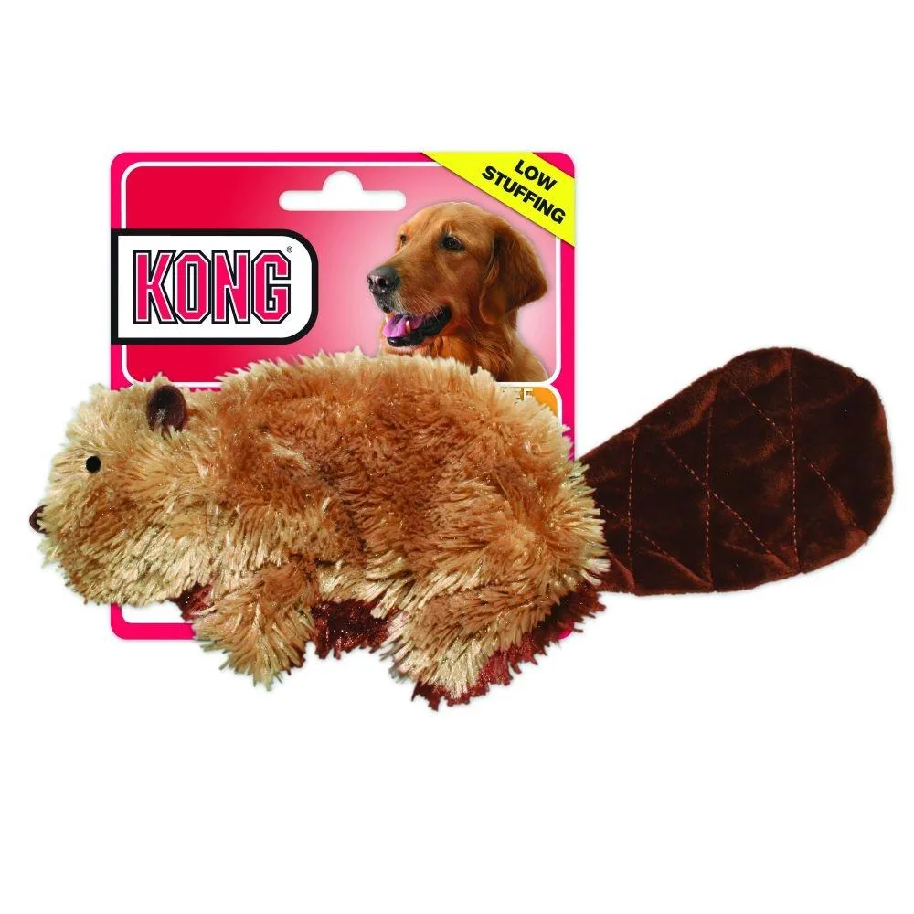 KONG Plush Beaver Dog Toy - Image 2