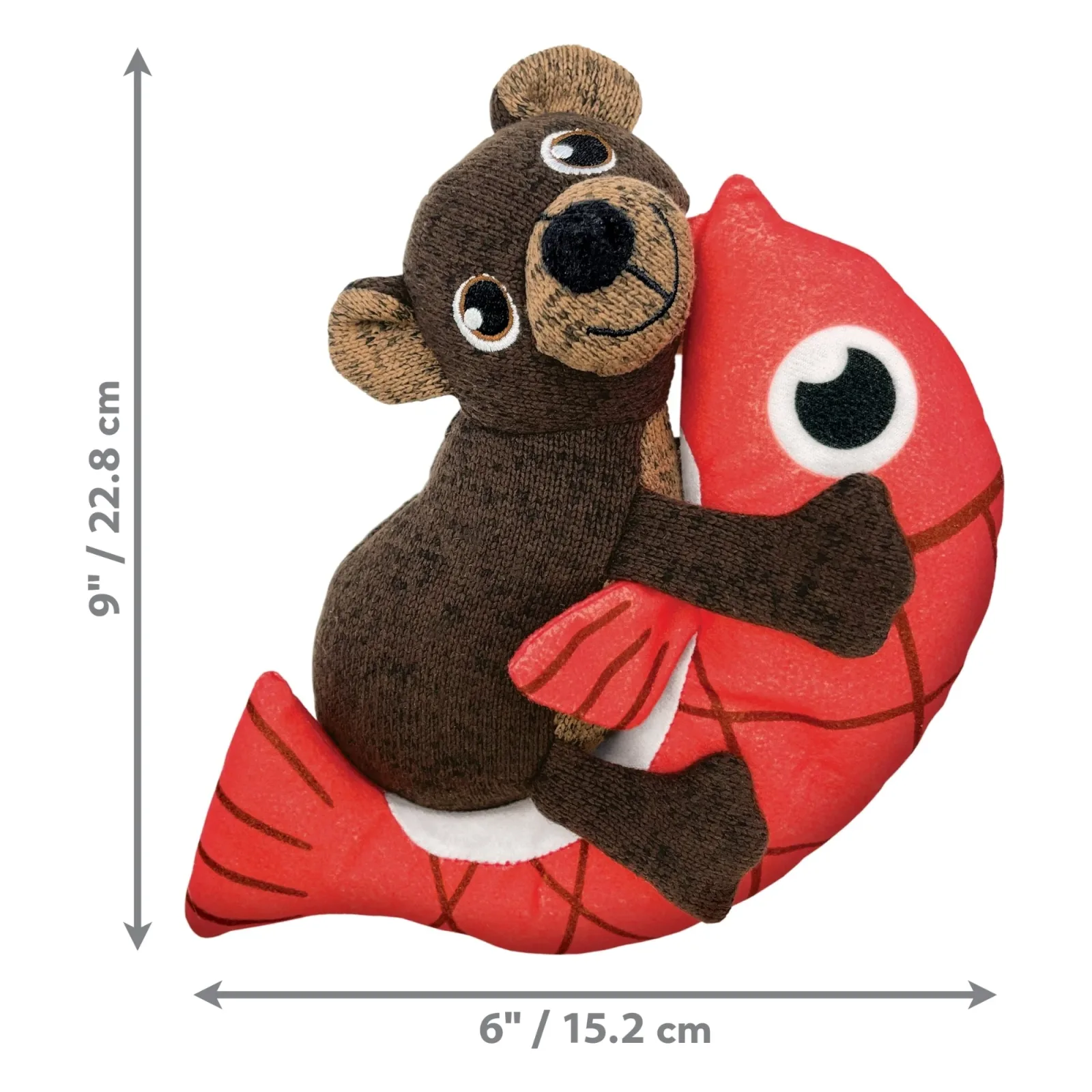 KONG Pull-A-Partz Pals Dog Toy Bear, Medium, 2-Count - Image 2