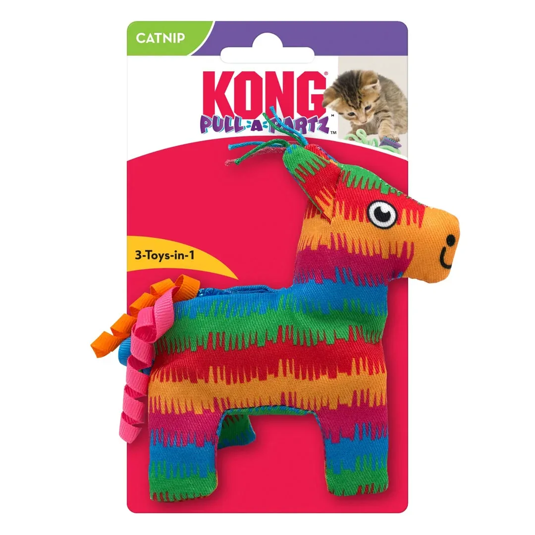 KONG Pull-A-Partz Pinata Catnip Cat Toy