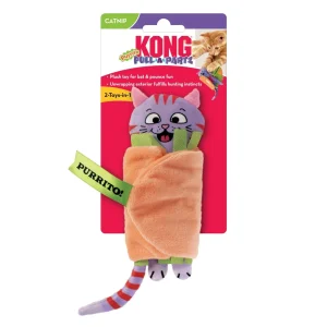 KONG Pull-A-Partz Purrito Cat Toy