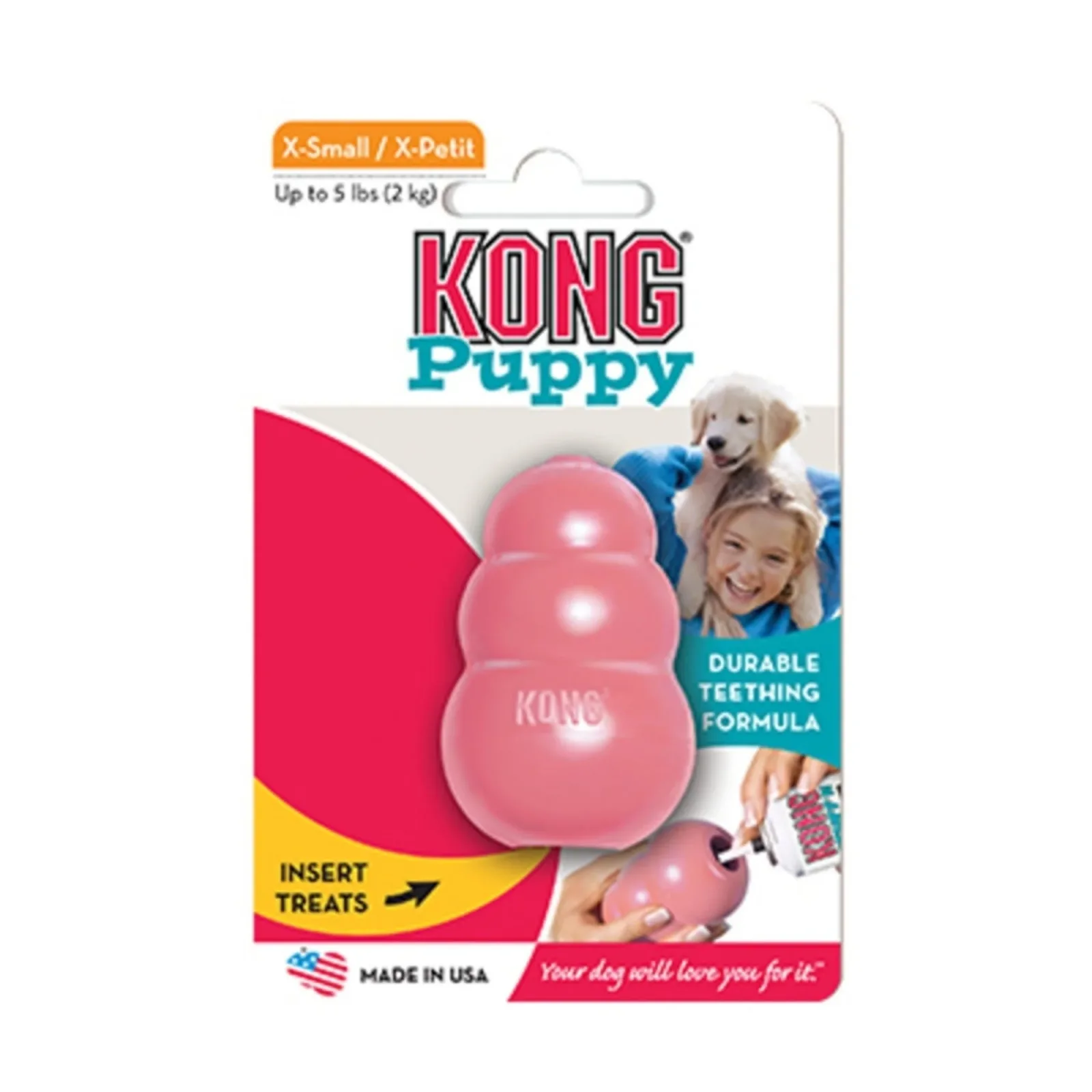 KONG Puppy Dog Toy Assorted Medium