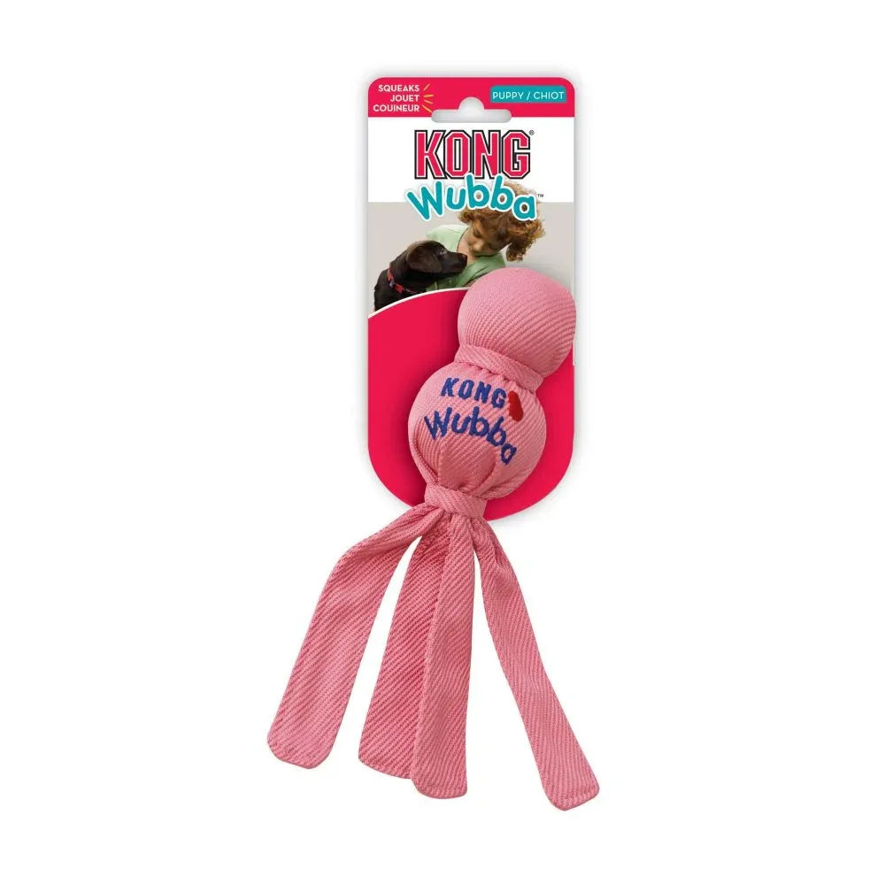 KONG Puppy Wubba Dog Toy - Image 2