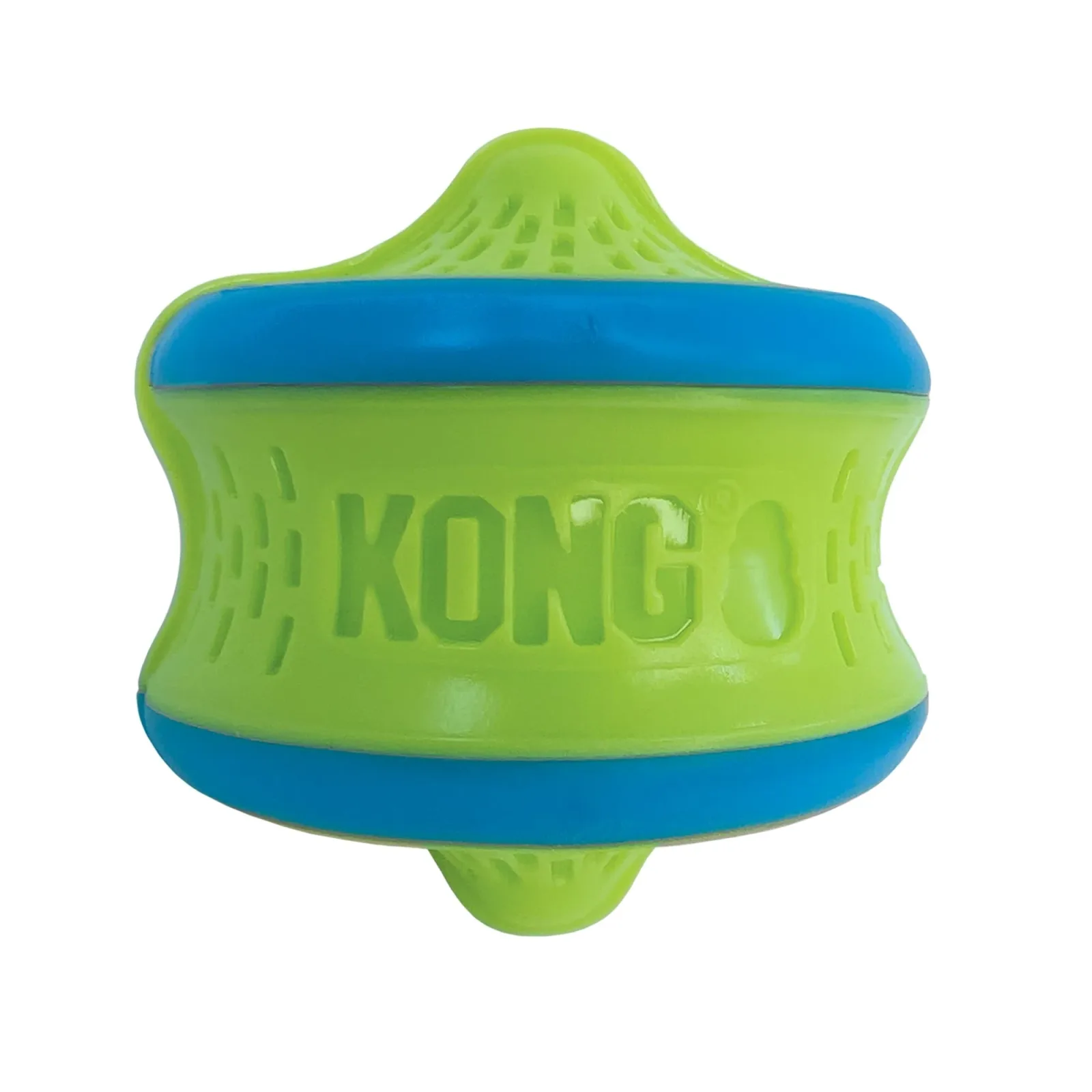 KONG Rambler Rattlez Dog Toy Swirl Ball, Medium, 2-Count - Image 2