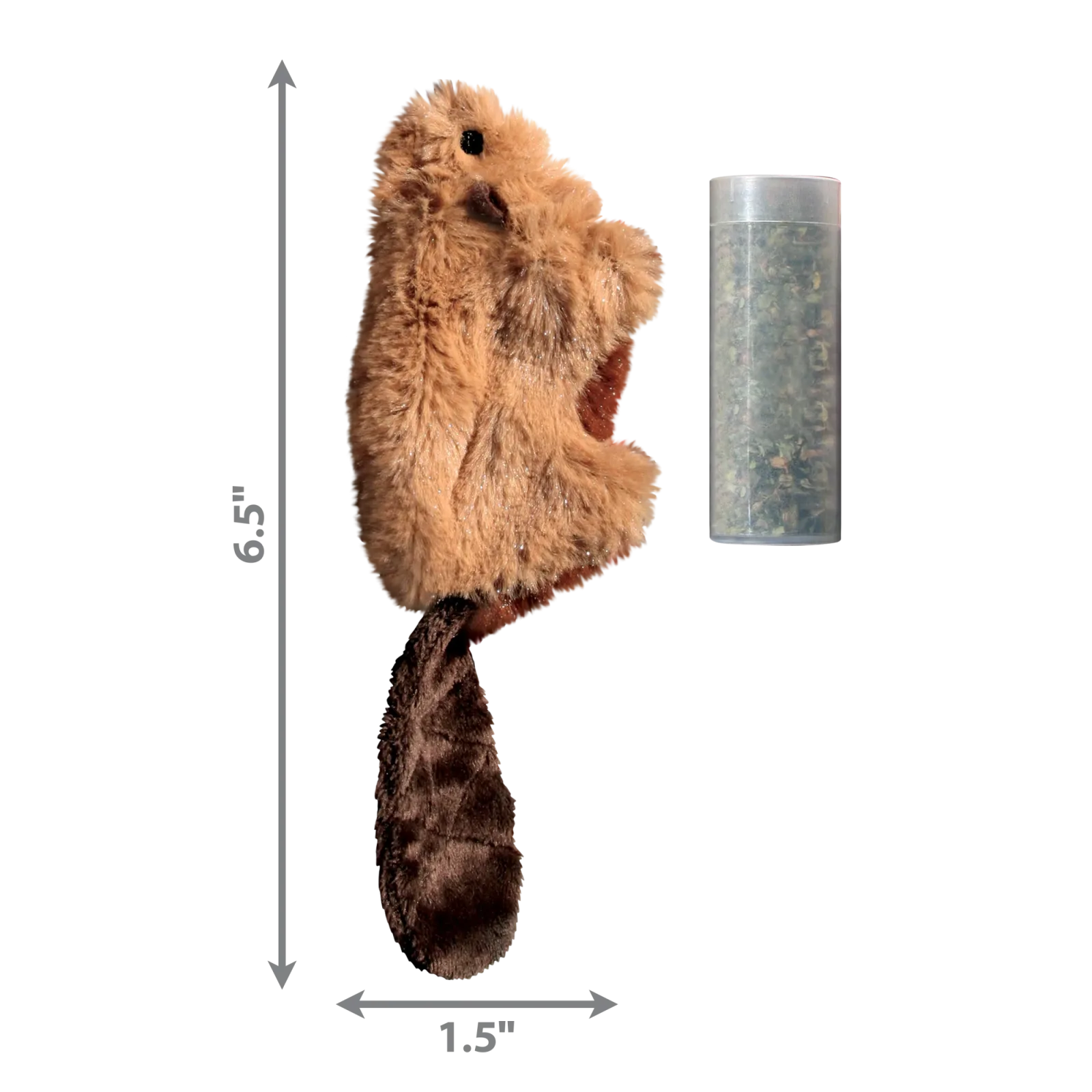 KONG Refillables Beaver Cat Toy