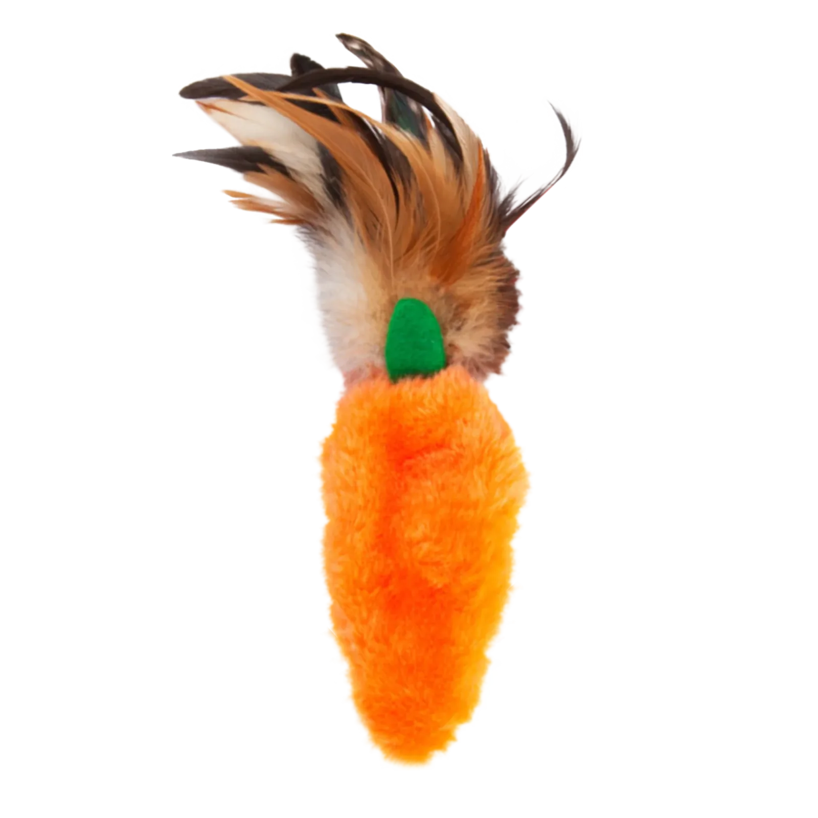 KONG Refillables Carrot w/Feather Top Cat Toy - Image 2