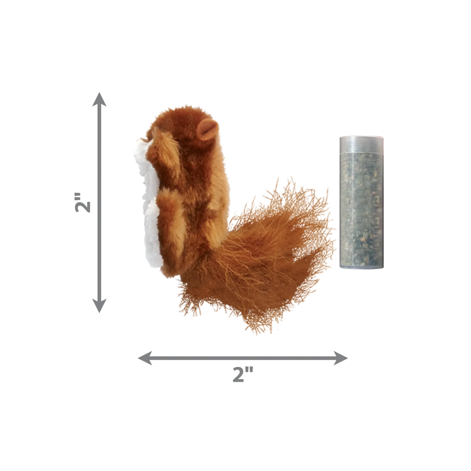 KONG Refillables Squirrel Cat Toy - Image 2