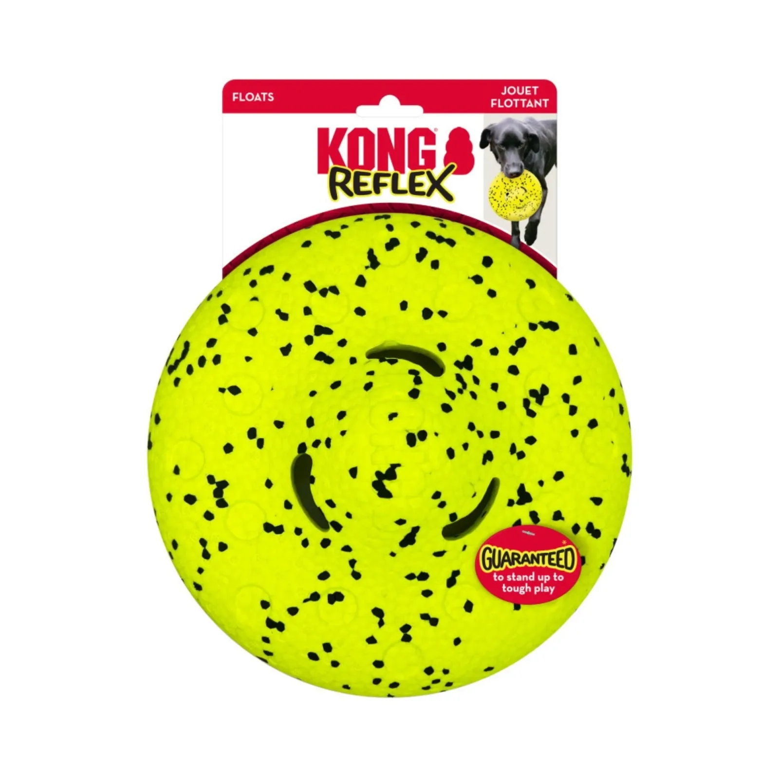 KONG Reflex Glide Flyer Dog Toy