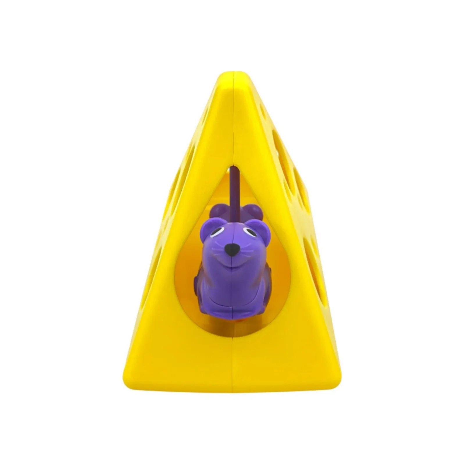 KONG Rewards Rocker Cheese Cat Treat Dispenser Cat Toy - Image 2