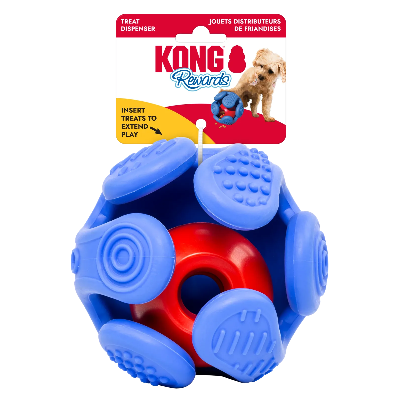 KONG Rewards Wrapz Treat Dispenser Medium/Large