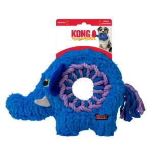 KONG Ringaroos Dog Toy Elephant, Medium