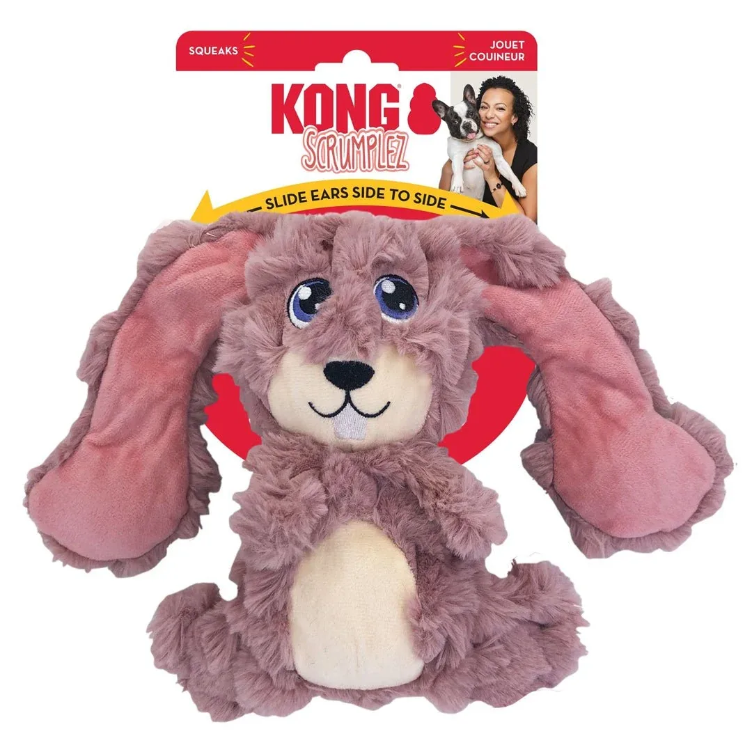 KONG Scrumplez Dog Toy Bunny Medium