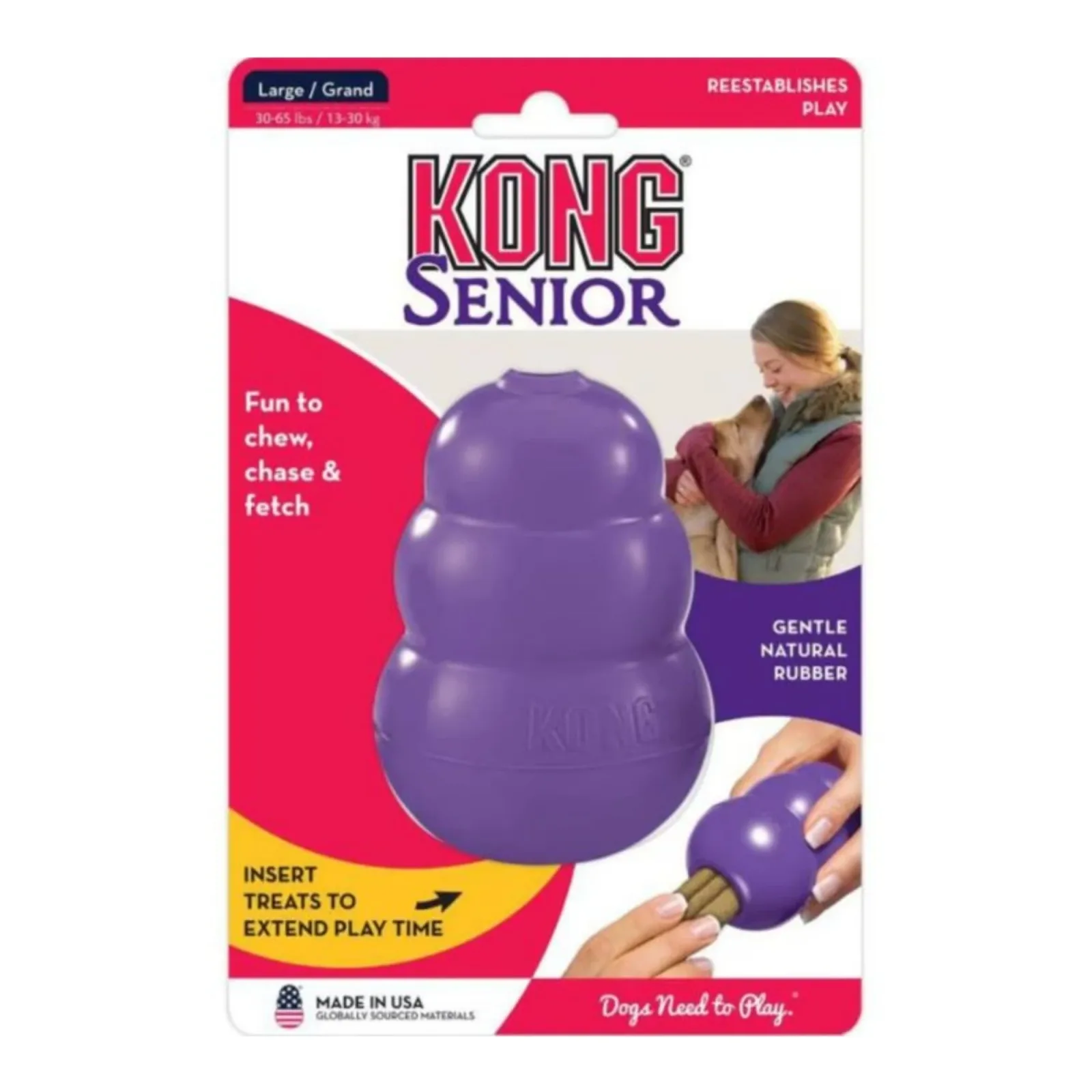 KONG Senior Dog Toy Large