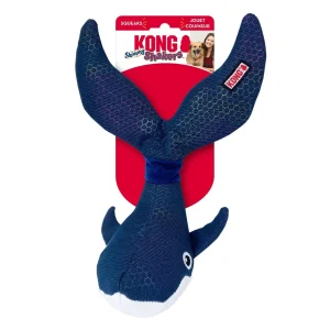 KONG Shakers Shimmy Dog Toy Whale Medium