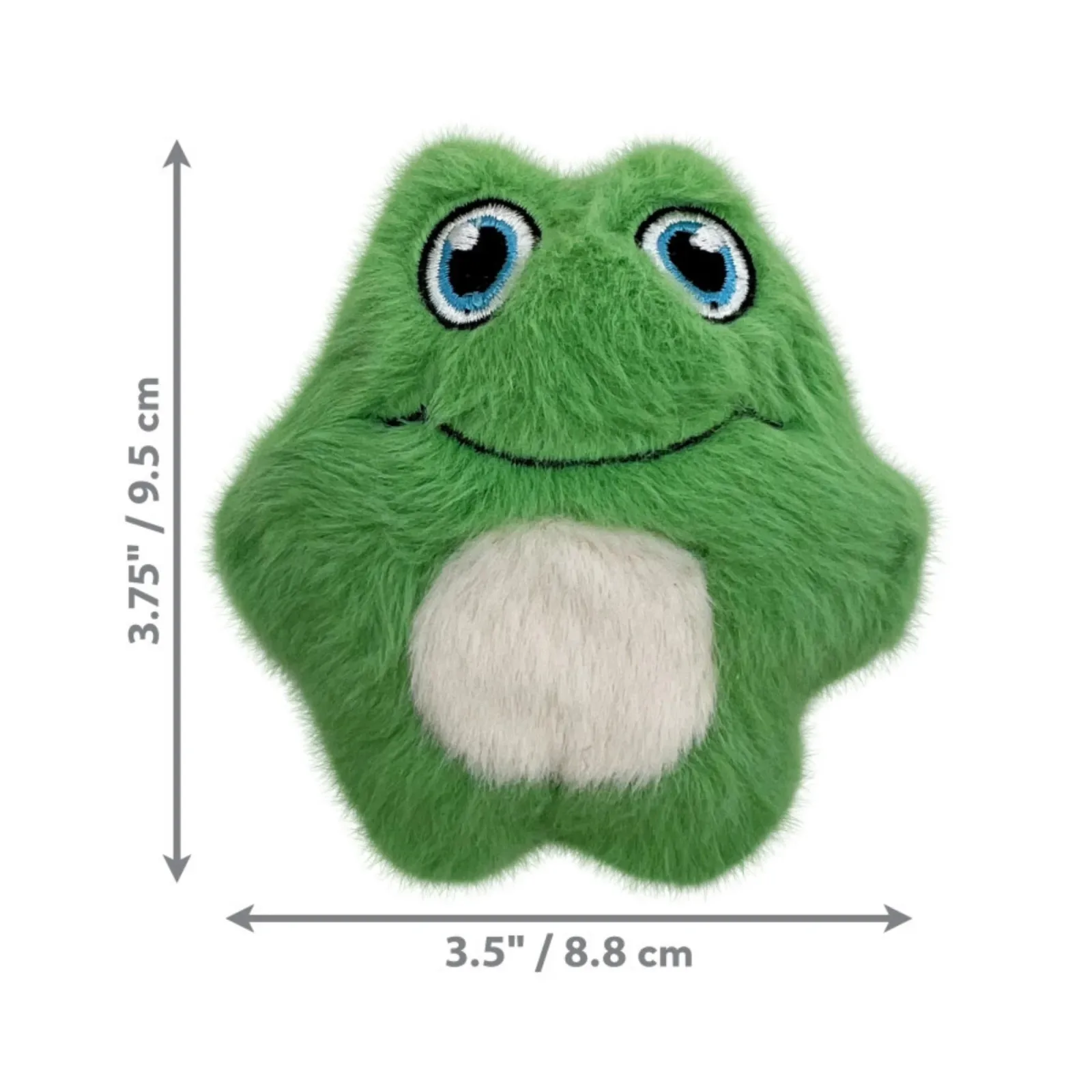 KONG Snuzzles Dog Toy Frog, X-Small/Mini - Image 2