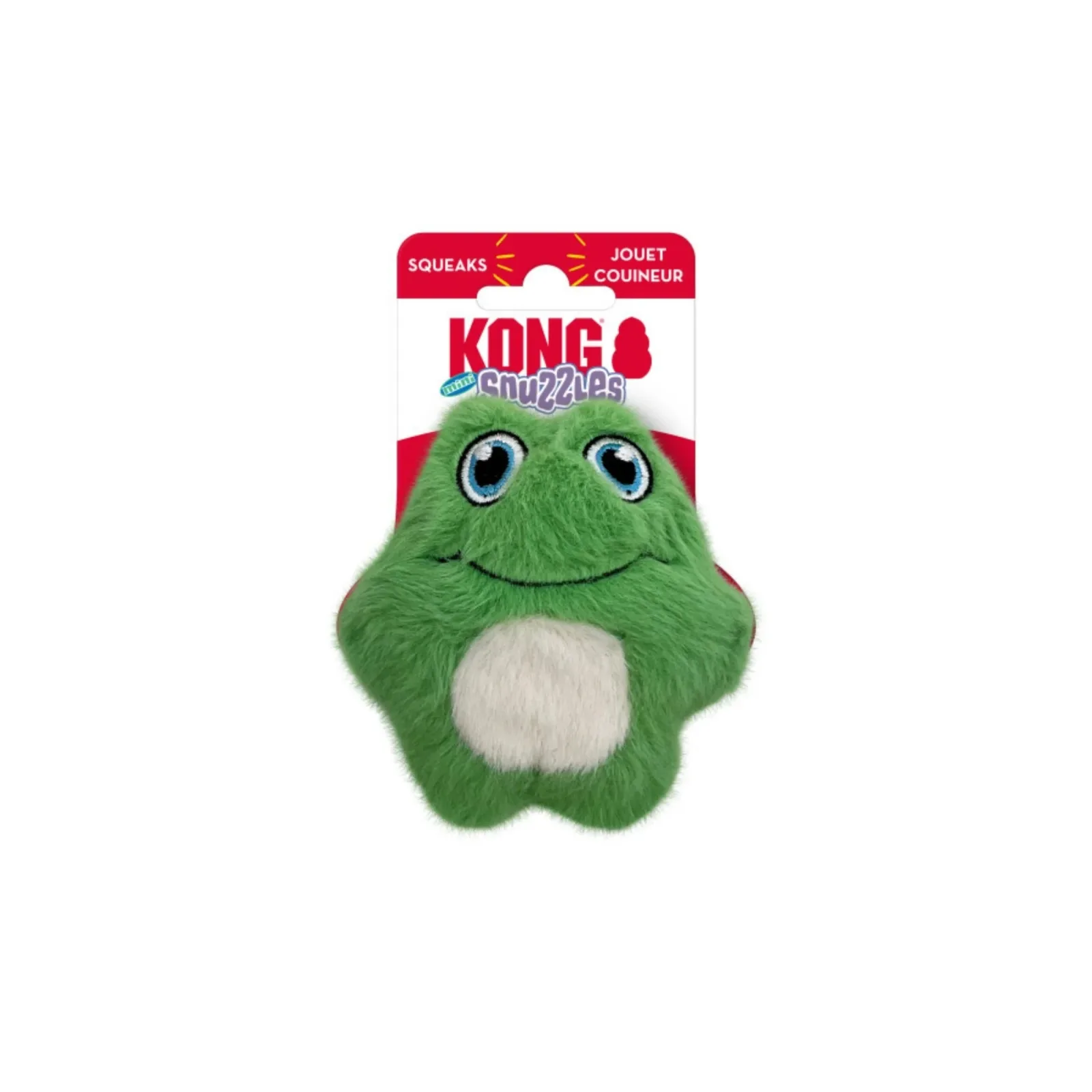 KONG Snuzzles Dog Toy Frog, X-Small/Mini