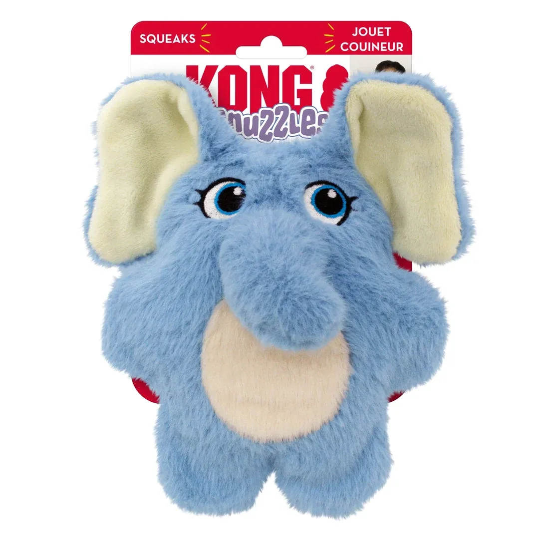 KONG Snuzzles Kiddos Dog Toy Elephant Small
