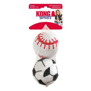 KONG Sport Balls Cat Toy Assorted Small, 2-Count