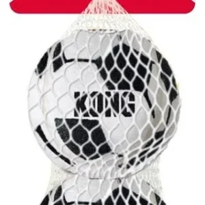 KONG Sport Soccer Balls Dog Toy Soccer Ball Large, 2 pk