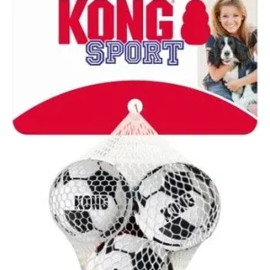 KONG Sport Soccer Balls Dog Toy Soccer Ball X-Small, 3 pk