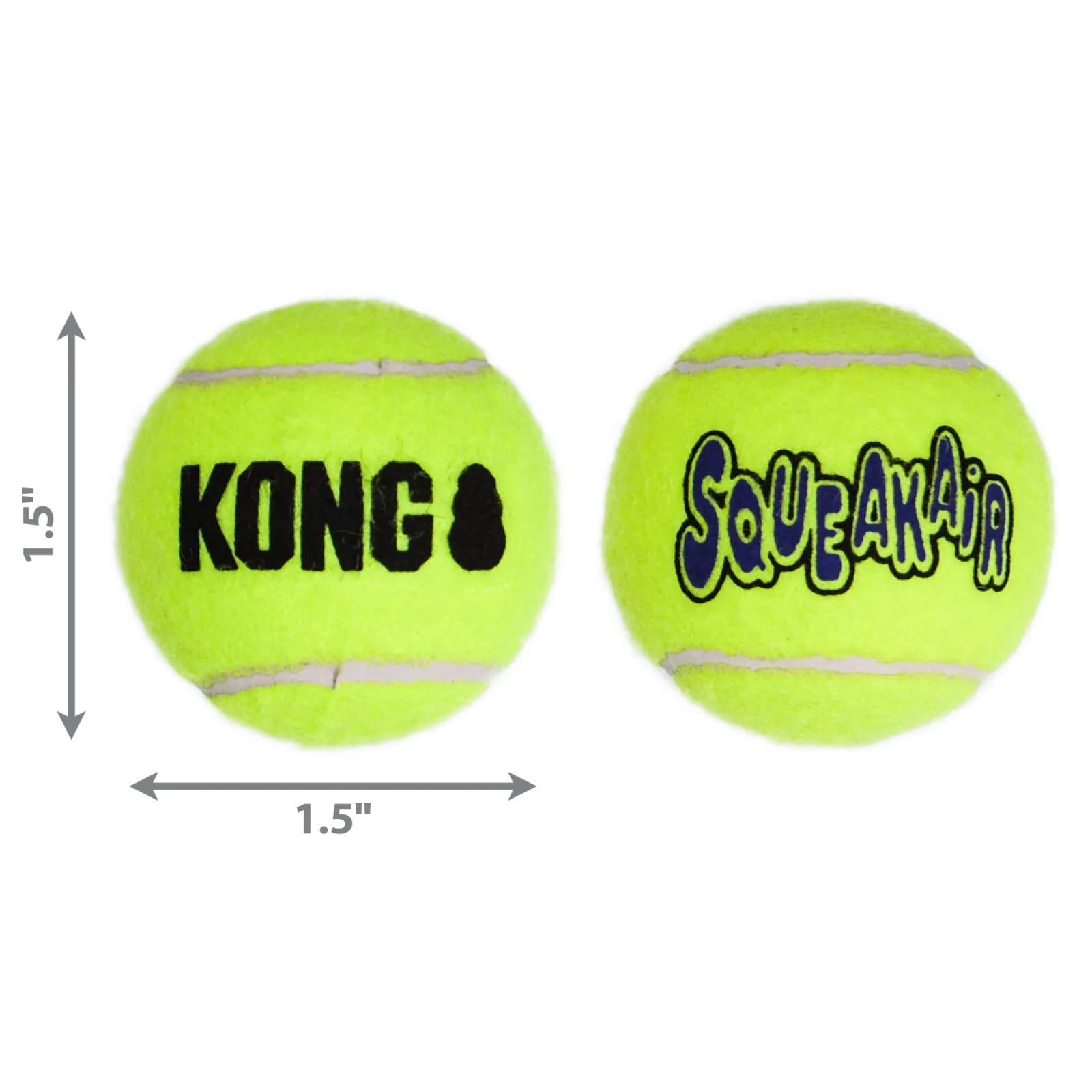 KONG SqueakAir® Balls XS Dog Toy - Image 2