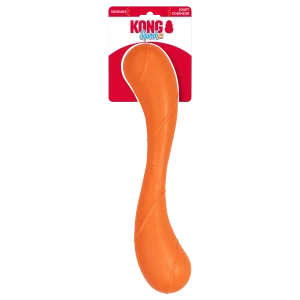 KONG Squeakz Stick Dog Toy Orange Large