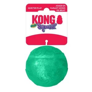 KONG Squeezz Crackle Ball Dog Toy Assorted Large
