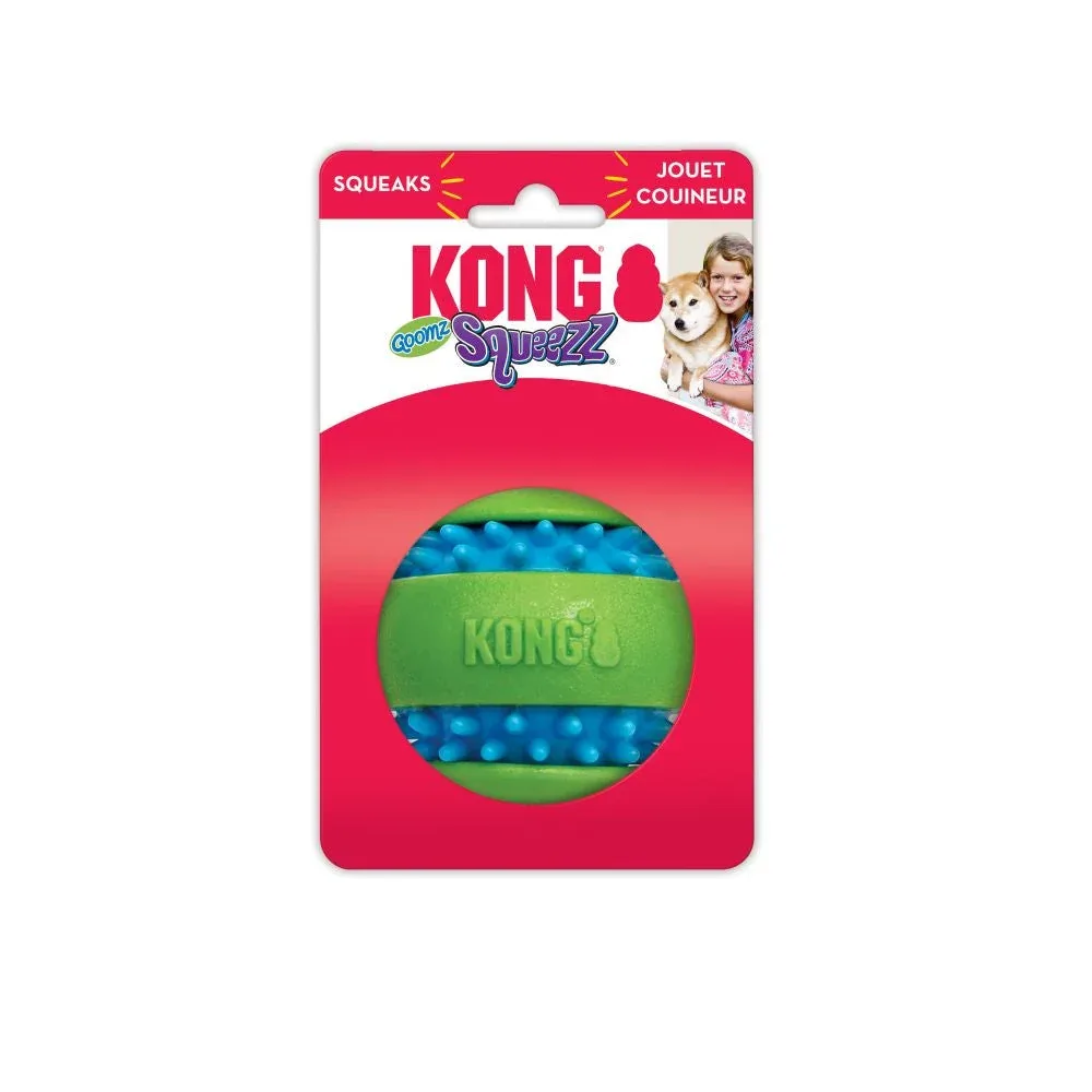 KONG Squeezz Goomz Ball Dog Toy LG (DD)