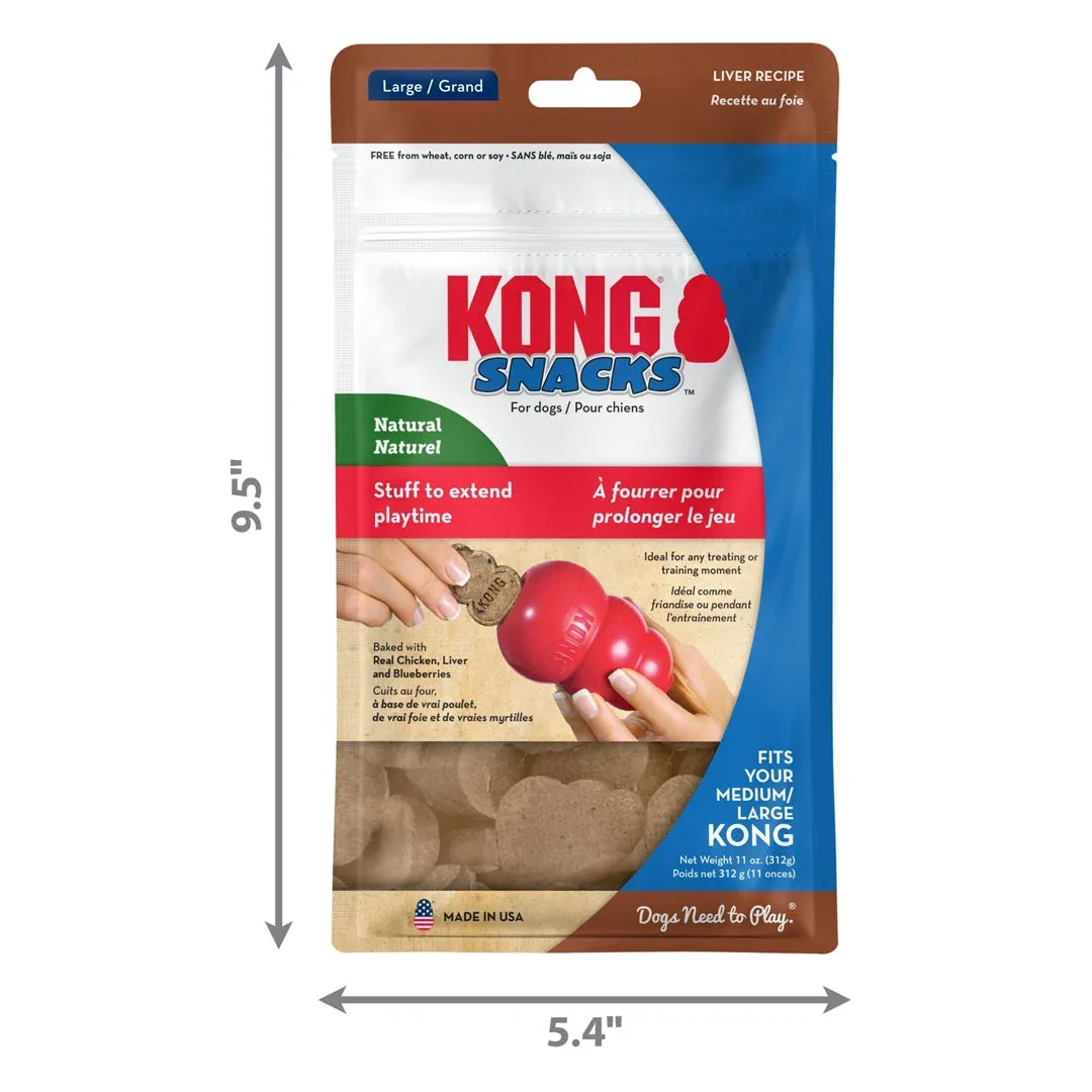 KONG Stuff'N Snacks Puppy Dog Treats Chicken Liver Large, 12 oz - Image 2