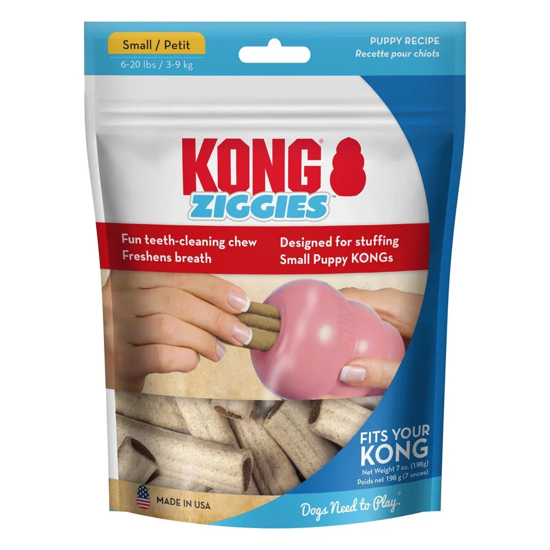 KONG Stuff'N Ziggies Puppy Dog Treat, 7 oz, 12 ct, Small - Image 2