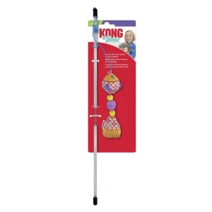 KONG Teaser Scrattles Fish Cat Toy Assorted