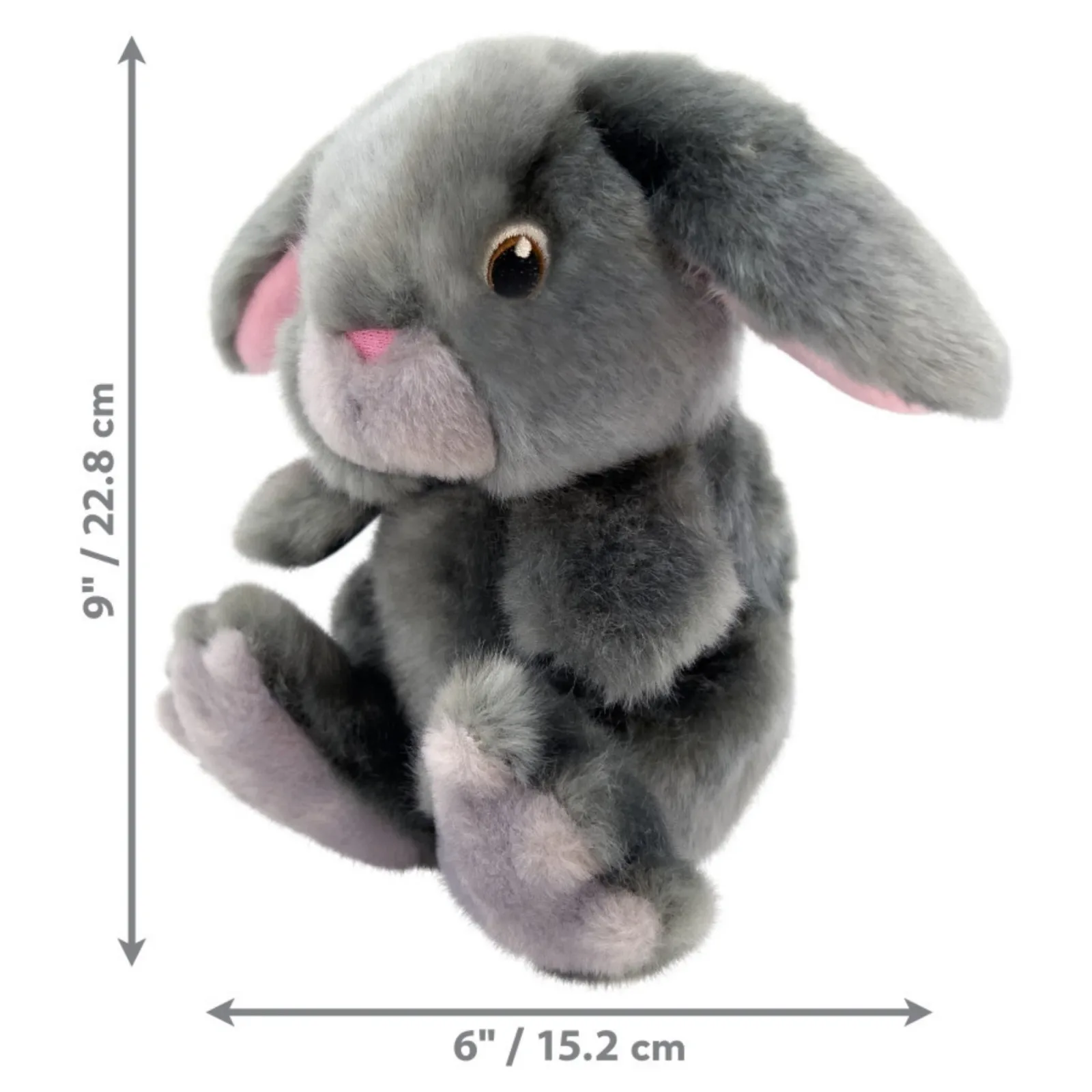 KONG Toughz Dog Toy Bunny, Medium - Image 2