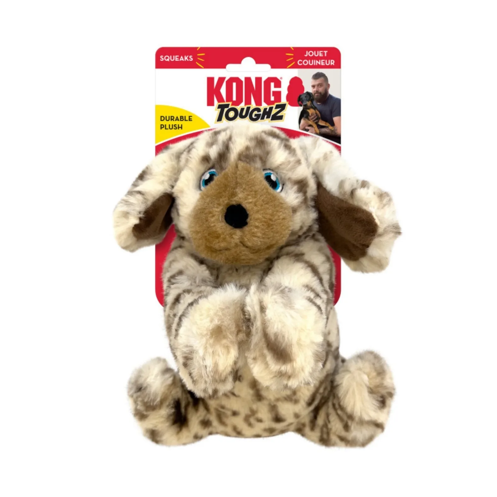 KONG Toughz Dog Toy Pup, Medium