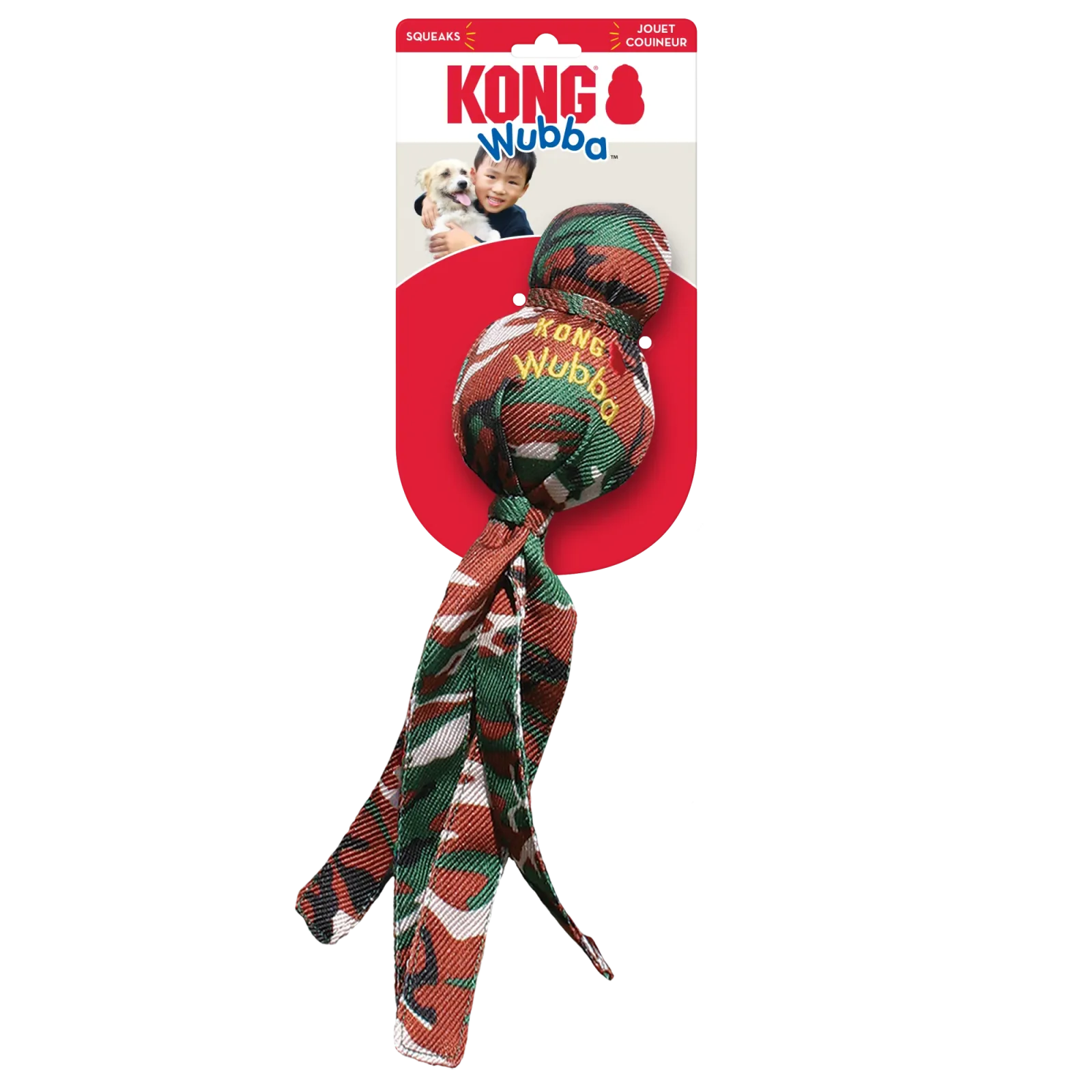 KONG Wubba™ Camo Assorted XL Dog Toy