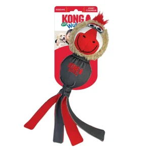 KONG Wubba Zoo Dog Toy Mandrill Large