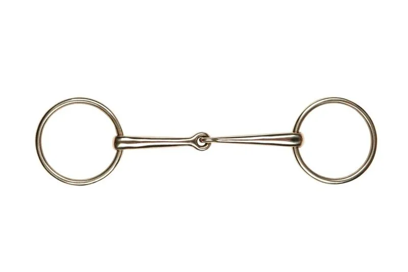Korsteel German Silver Solid Mouth Bradoon