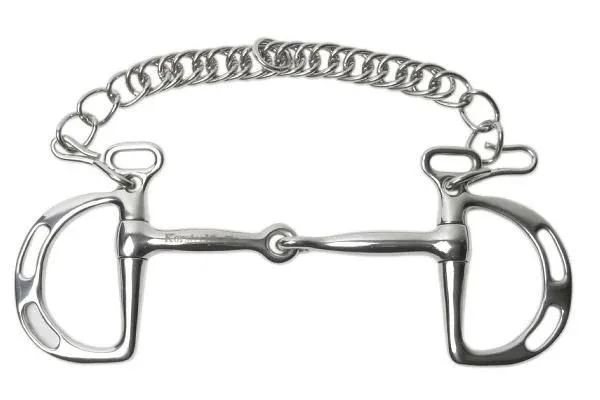Korsteel Jointed Uxeter Kimberwick Bit - Image 2