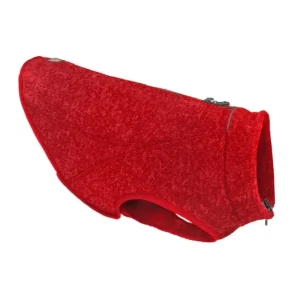 Kurgo Core Dog Sweater - Fleece Knit Dog Pullover, Heather Red, Extra Large