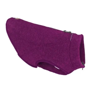 Kurgo Core Dog Sweater - Fleece Knit Dog Pullover, Heather Violet, Extra Large